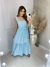 Vestido longo azul bebê REF. 5674