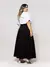 Saia Longa Alfaiataria Plus Size - Style