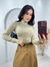 Blusa manga longa cacharrel tricot - loja online