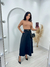 Saia Alfaiataria com Bolso Preta - comprar online