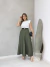 Saia Alfaiataria com Bolso Verde Militar - Style