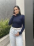 Blusa manga longa cacharrel tricot na internet