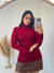 Blusa manga longa cacharrel tricot na internet