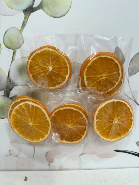 Bolsita de naranja para deco