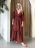 Vestido Capri Marrom