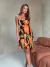 Vestido Amarração nas costas (Onça de inverno) - loja online