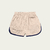 Shorts Tricô Cru e Azul - mikko