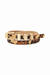 Cinto De Couro Animal Print
