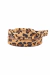 Imagem do Cinto Fino Animal Print Fivela Em Metal Encapada