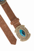 Cinto Boho Chic Em Couro - Luz Camila
