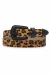 Cinto Fivela Encapada Animal Print 