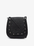 Bolsa De Couro Com Apliques E Tachinhas 