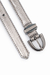 Cinto em Couro Croco Metalizado - comprar online