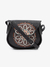 Bolsa De Couro Detalhe Bordado 