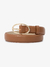 Cinto De Couro Fivela Gold 