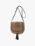 Bolsa De Couro Mandala Camurça