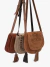 Bolsa De Couro Mandala Camurça