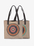 Bolsa De Couro Camurça Detalhes Mandala