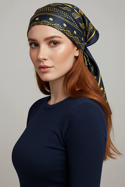 Lenço Cetim Gostas Do Oriente - comprar online