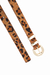 Cinto Fino Animal Print Com Fivela Dourada - comprar online