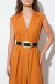 Cinto Feminino 100% Couro com Fivela Oval Vazada Dourada-LM-1741 - comprar online