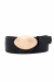 Cinto Fivela Oval Gold
