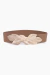 Cinto Feminino Elástico de Elastex com Fivela Metal Zamak em Formato de Folha | Casual Chic | SH41-B4 - loja online