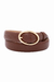 Cinto De Couro Fivela Gold - comprar online