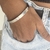 bracelete corações e ponto de luz - Emi acessórios