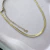 colar choker corrente detalhada dourado - Emi acessórios