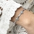 pulseira fita trevo