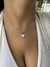 colar coracao strass - comprar online