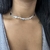 conjunto choker fita corações na internet