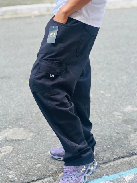 Calça Cargo - Preta