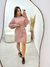 Conjunto Saia+Blusa Tricot Modal Mousse Charlote Rose - Mirra Moda Evangelica