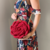 Bolsa Flora vermelha - Pronta Entrega na internet