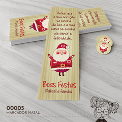 Marcador de Livro Natal - 00005