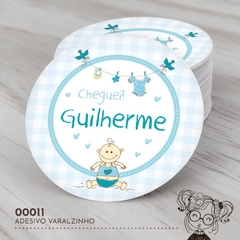 Adesivo Personalizado Nascimento Varalzinho - 00011