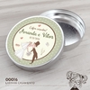 Latinha Personalizada Casamento Noivinhos - 00016