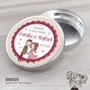 Latinha Personalizada Noivado - 00020