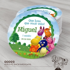 Adesivo Personalizado Backyardigans - 00022