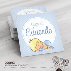 Adesivo Personalizado Nascimento Bebezinho - 00023 - comprar online