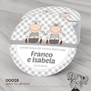 Adesivo Personalizado Nascimento Gêmeos - 00028