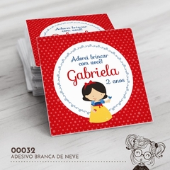 Adesivo Personalizado Branca de Neve - 00032 - comprar online