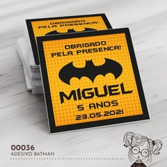 Adesivo Personalizado Batman - 00036 - comprar online