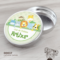 Latinha Personalizada Safari - 00037