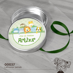 Latinha Personalizada Safari - 00037 - comprar online