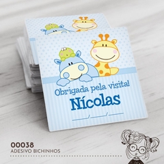 Adesivo Personalizado Bichinhos - 00038 - comprar online
