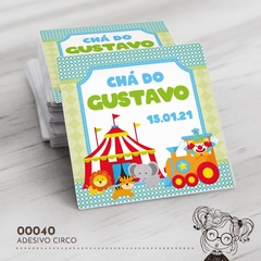 Adesivo Personalizado Circo - 00040 - comprar online