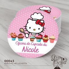Adesivo Personalizado Hello Kit - 00043
